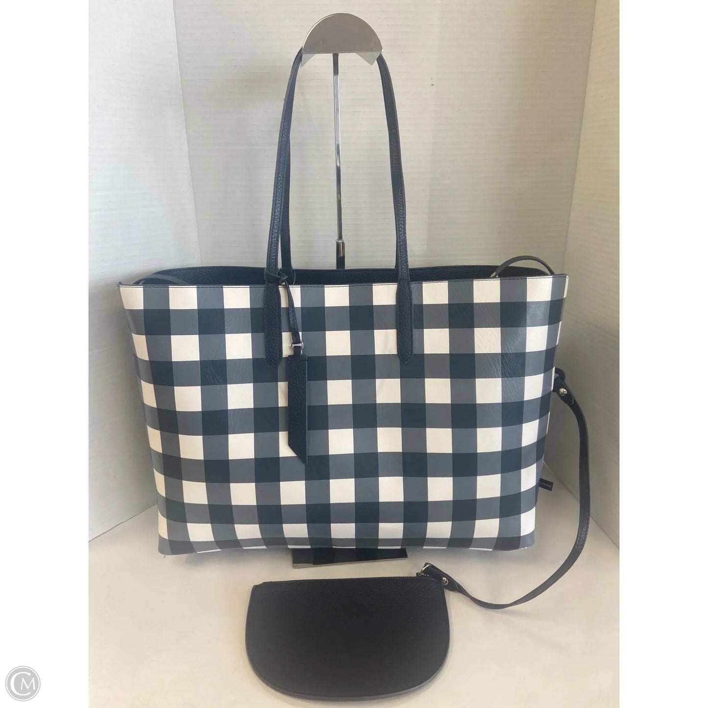 Handbag Leather By Draper James, Size: Large