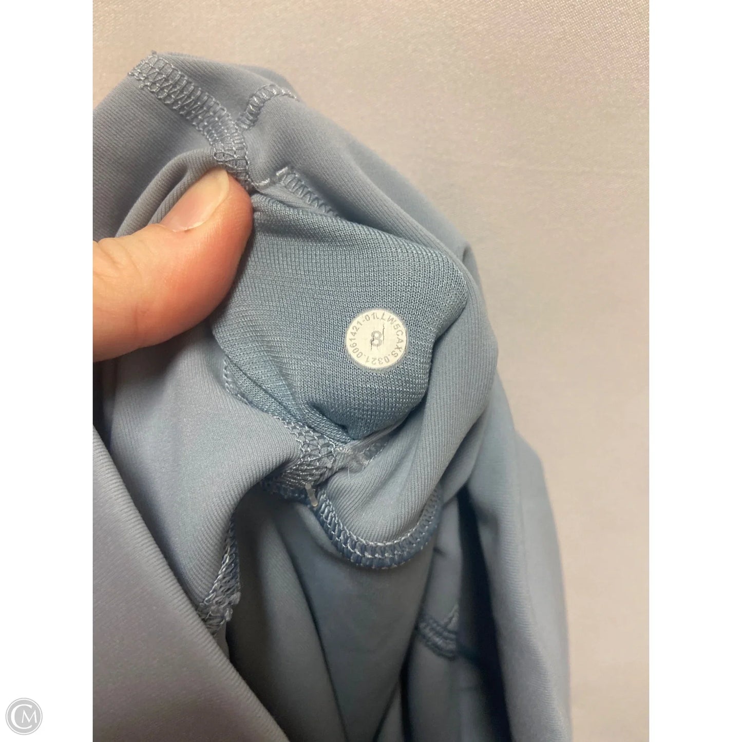 Athletic Leggings By Lululemon In Blue, Size: 8