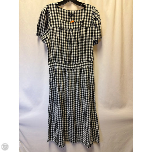 Dress Casual Maxi By Who What Wear In Black & White, Size: M