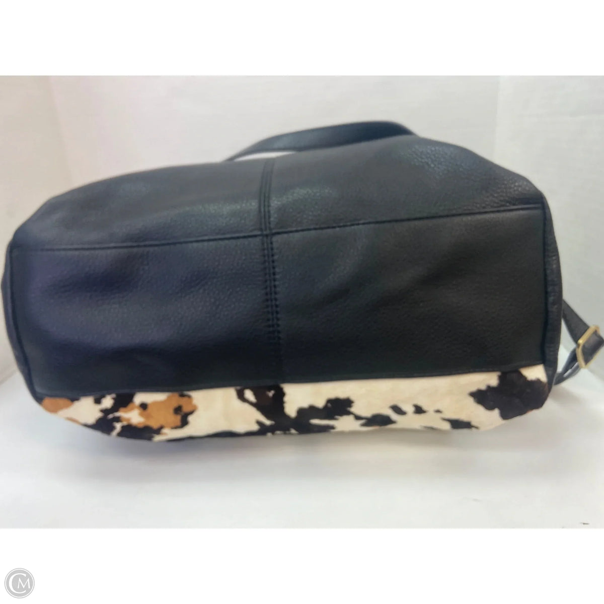 Handbag Leather By Hobo Intl, Size: Large
