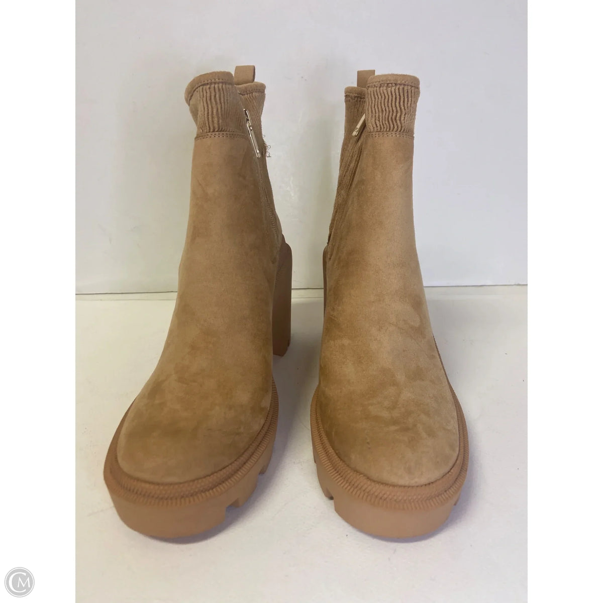 Boots Ankle Heels By Jennifer Lopez In Brown, Size: 11