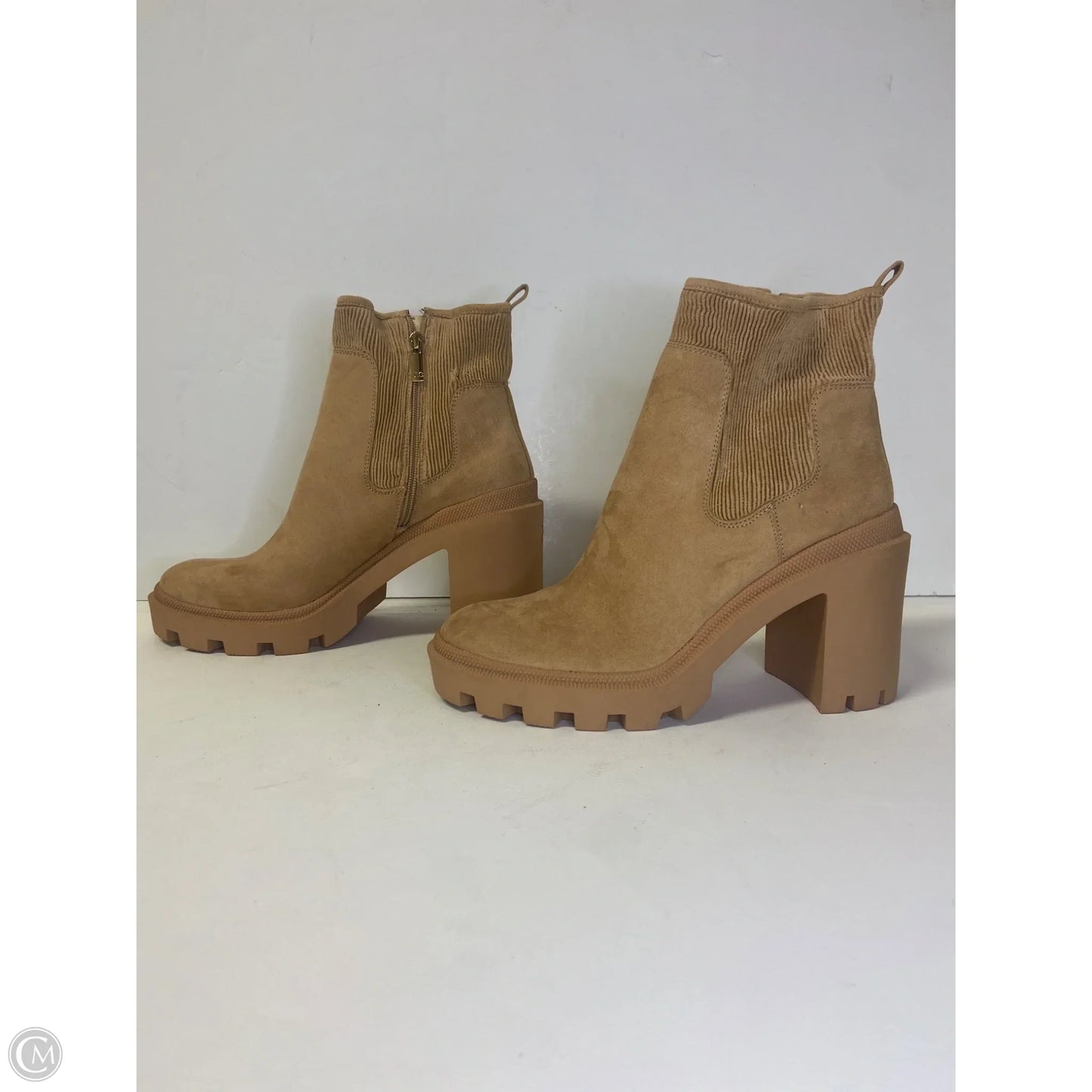 Boots Ankle Heels By Jennifer Lopez In Brown, Size: 11