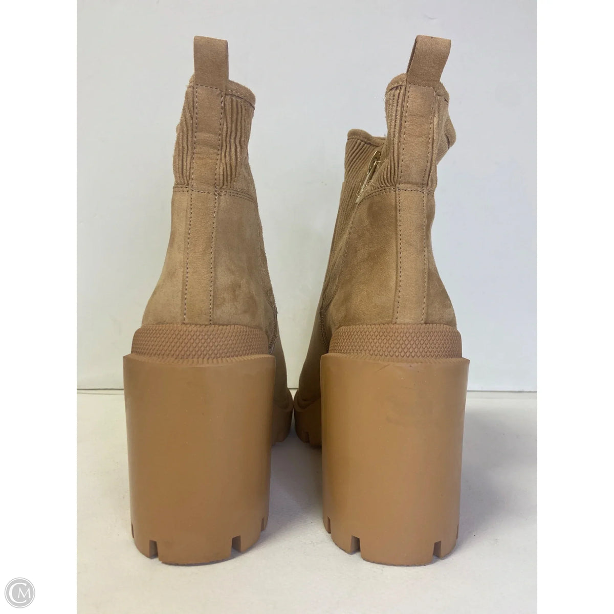 Boots Ankle Heels By Jennifer Lopez In Brown, Size: 11