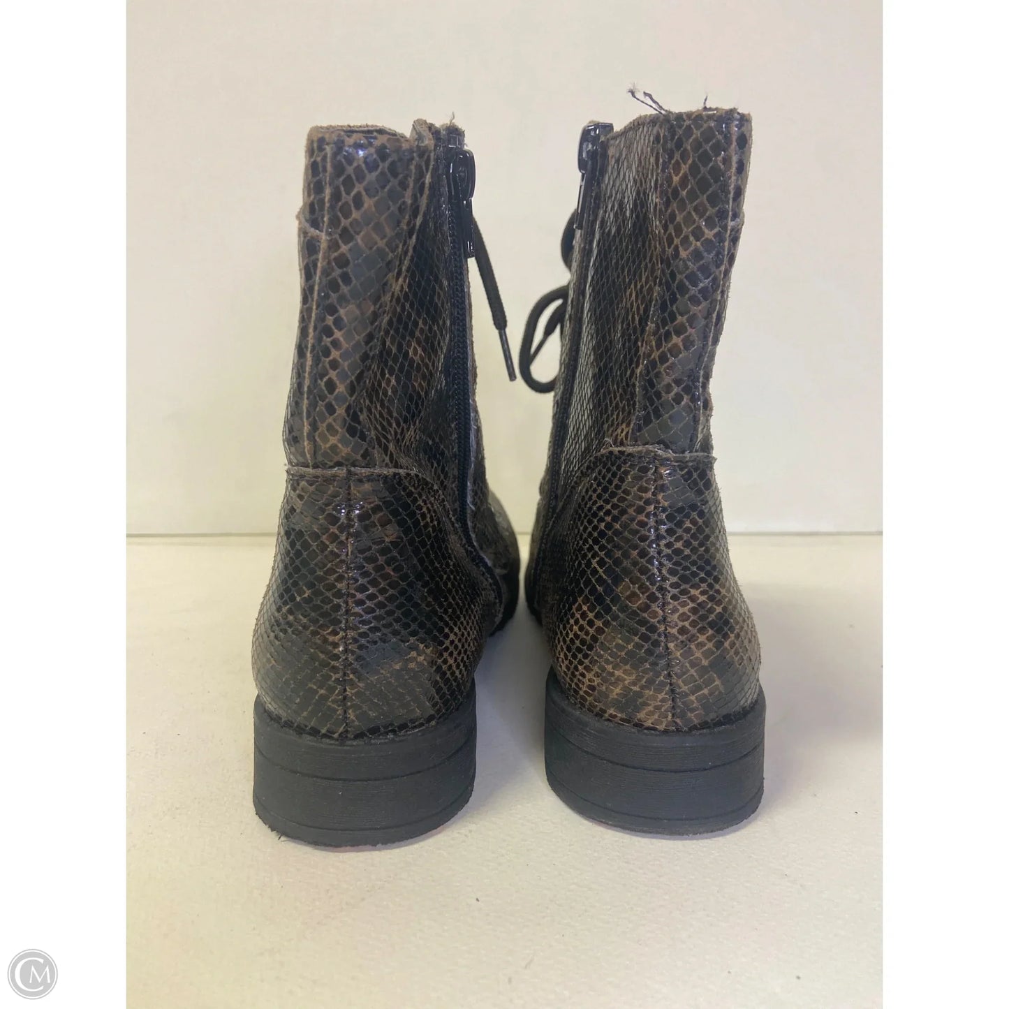 Boots Ankle Flats By White Mountain In Brown, Size: 9.5