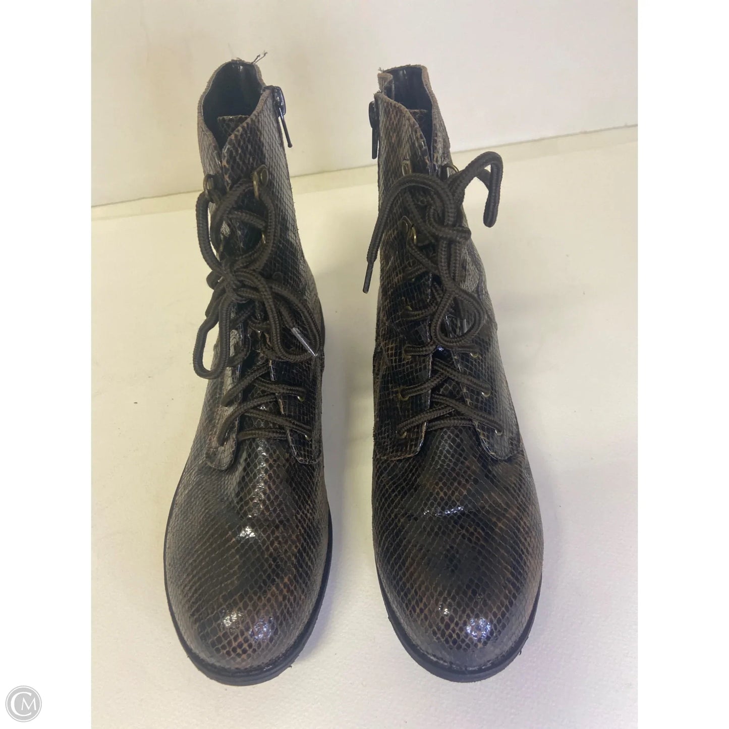 Boots Ankle Flats By White Mountain In Brown, Size: 9.5