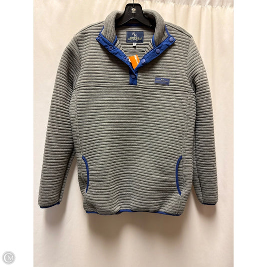 Sweatshirt Crewneck By Simply Southern In Grey, Size: S