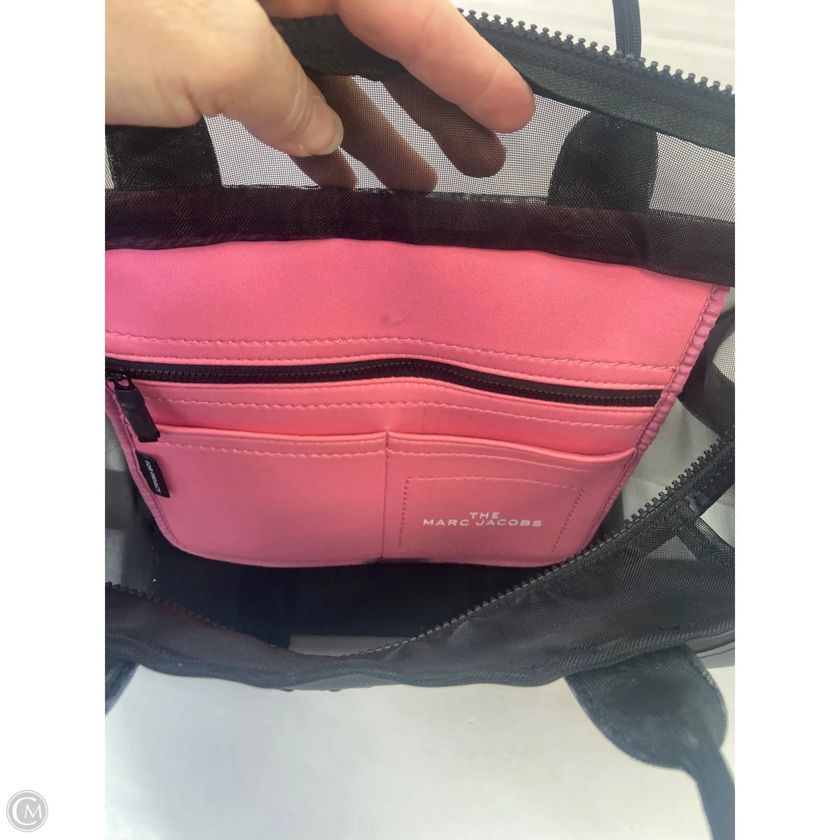 Handbag Luxury Designer By Marc Jacobs, Size: Large