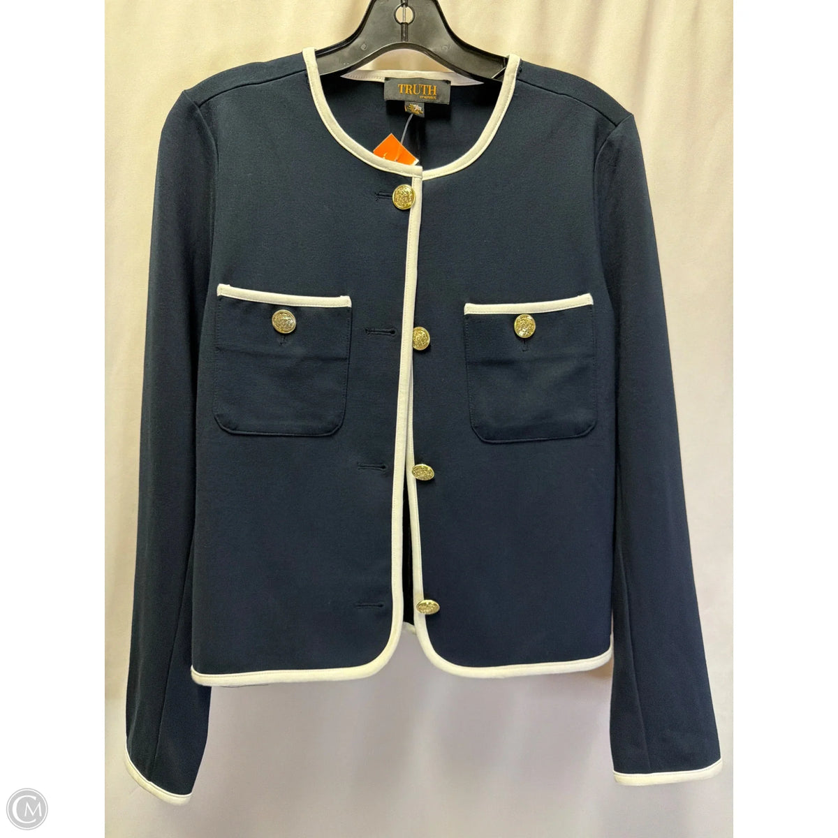 Blazer By Truth In Navy, Size: M