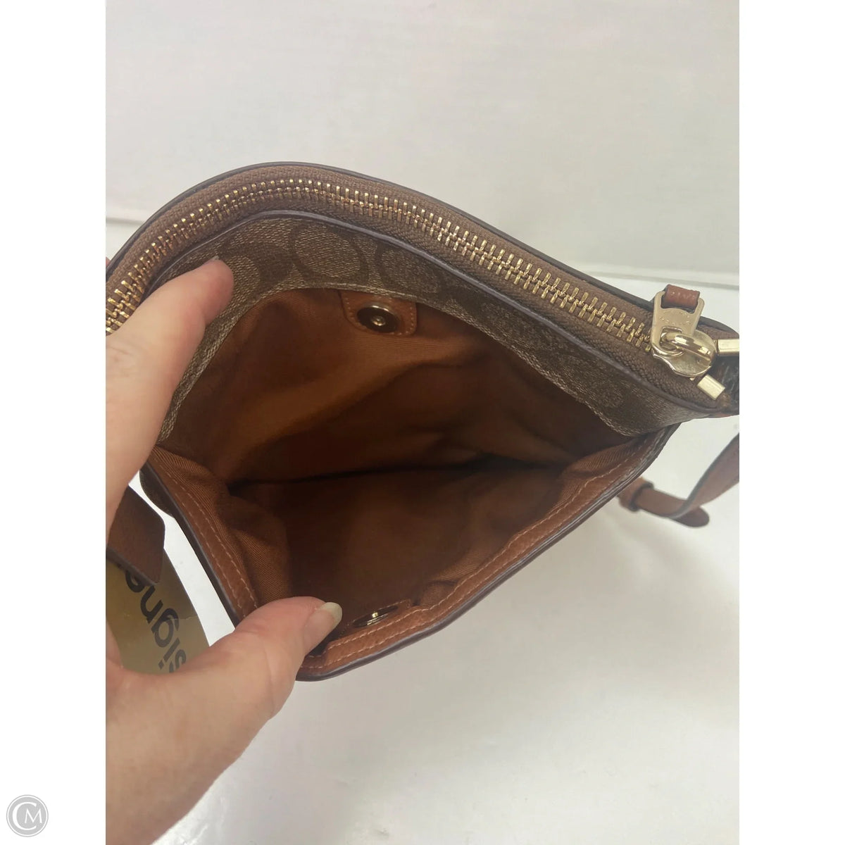 Crossbody Designer By Coach, Size: Small