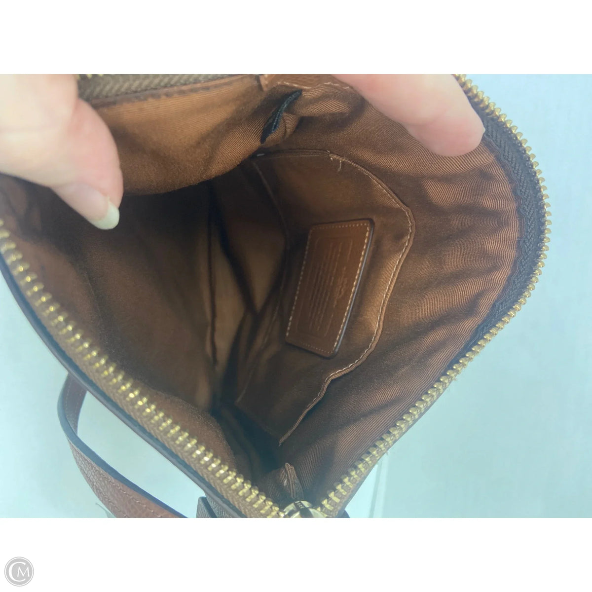 Crossbody Designer By Coach, Size: Small