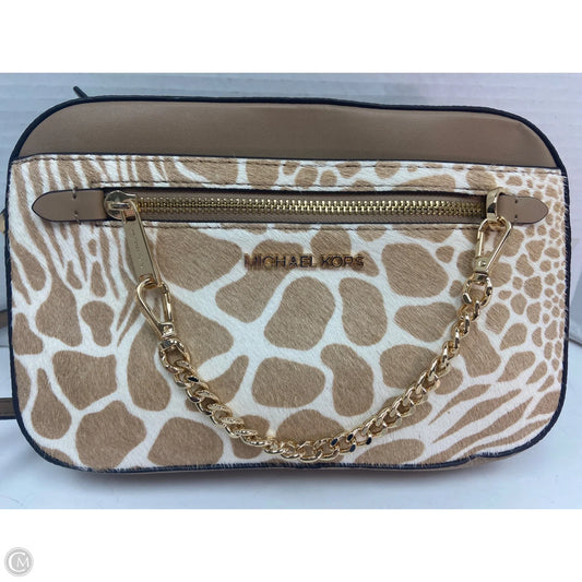 Crossbody Designer By Michael Kors, Size: Medium