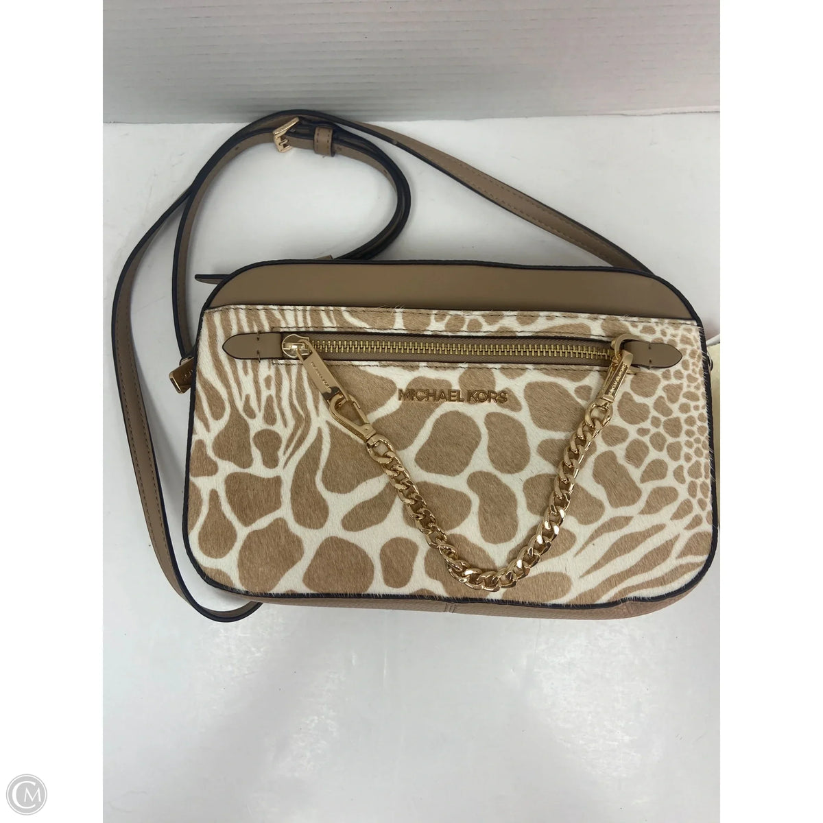 Crossbody Designer By Michael Kors, Size: Medium