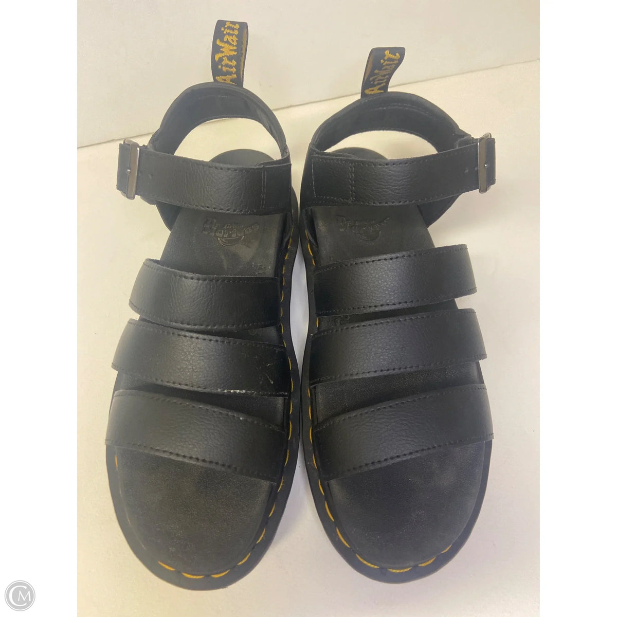 Sandals Designer By Dr Martens In Black, Size: 11
