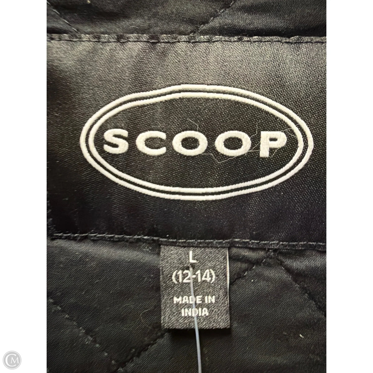 Jacket Other By Scoop In Black, Size: L