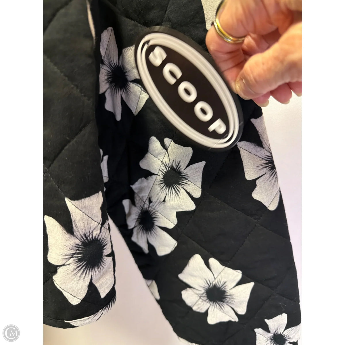 Jacket Other By Scoop In Black, Size: L