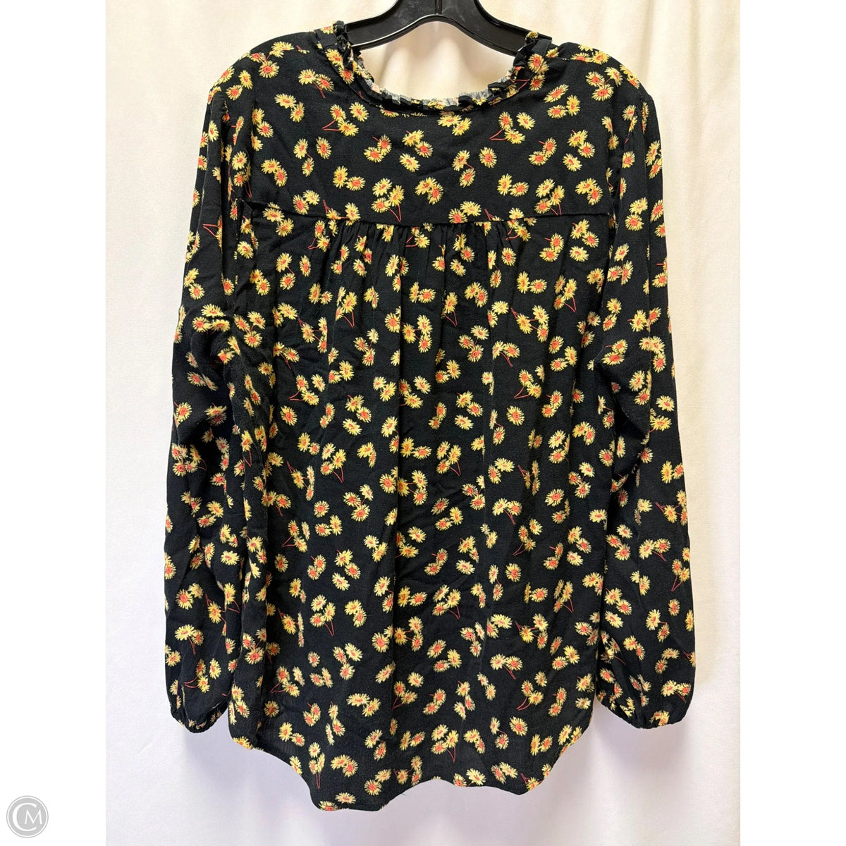 Top Long Sleeve By Torrid In Black, Size: L