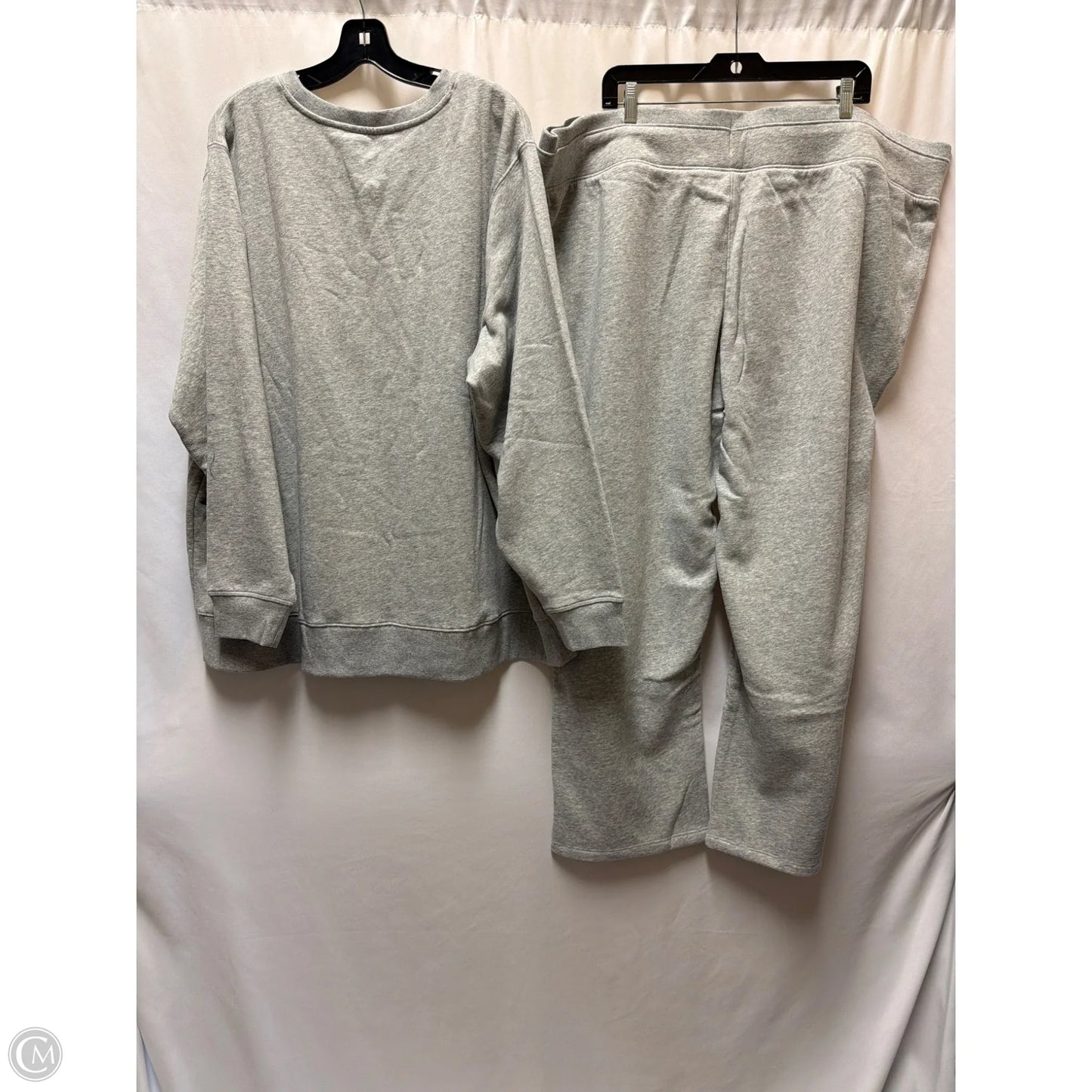 Athletic Pants 2pc By Tek Gear In Grey, Size: 3x