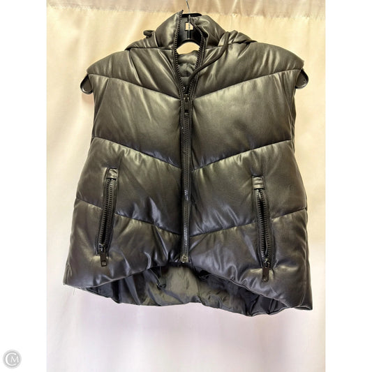 Vest Puffer & Quilted By Love Tree In Black, Size: S