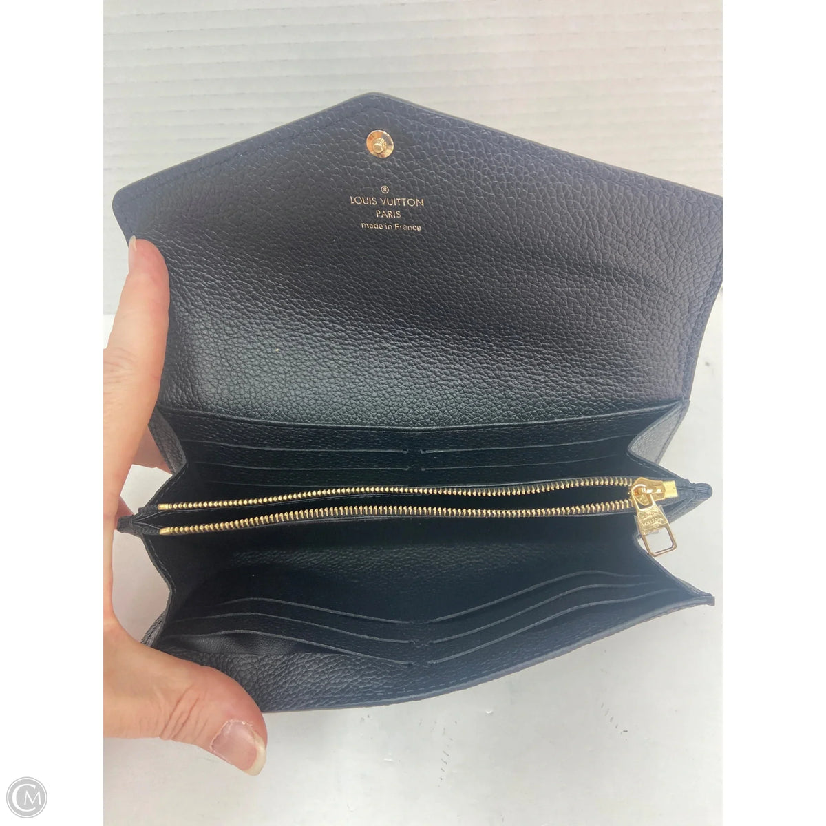 Wallet Luxury Designer By Louis Vuitton, Size: Large