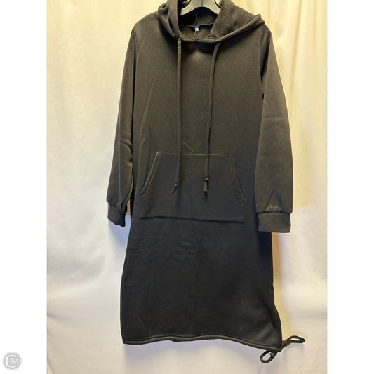 Sweatshirt Hoodie By Clothes Mentor In Black, Size: S