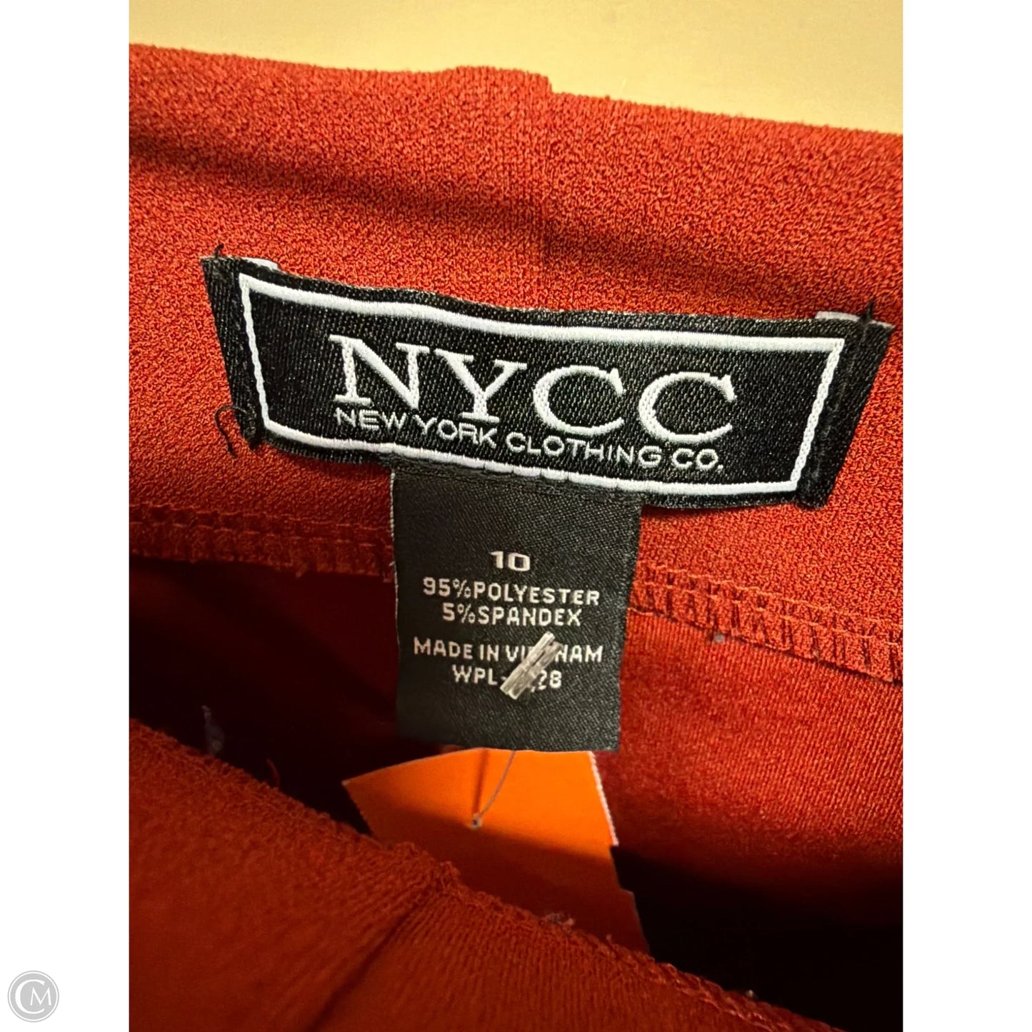Pants Other By Nycc In Copper, Size: 10