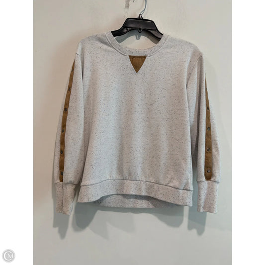 Sweatshirt Crewneck By Ariat In Brown, Size: S