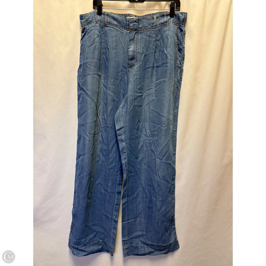 Jeans Wide Leg By Coldwater Creek In Bronze, Size: 16