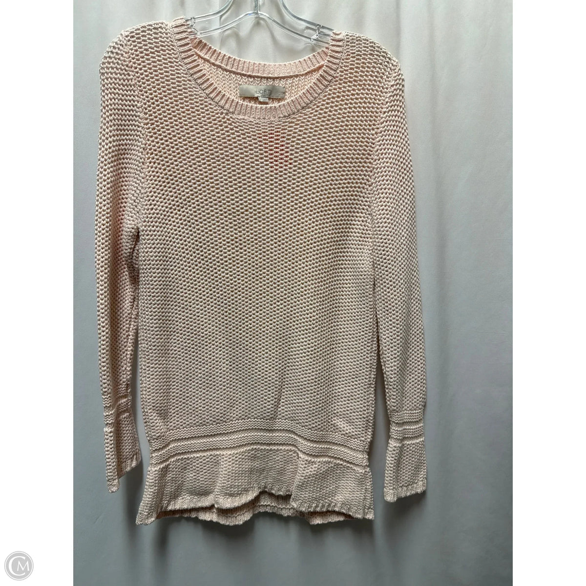 Sweater By Loft In Pink, Size: L
