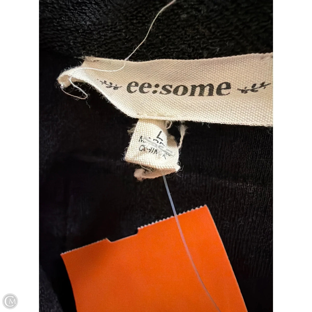 Jacket Shirt By Eesome In Black, Size: L