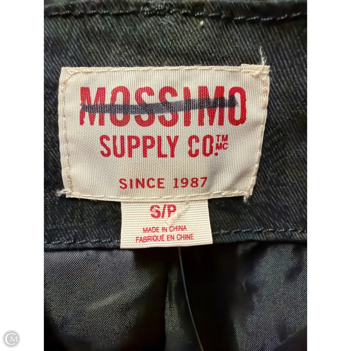 Jacket Other By Mossimo In Black, Size: S
