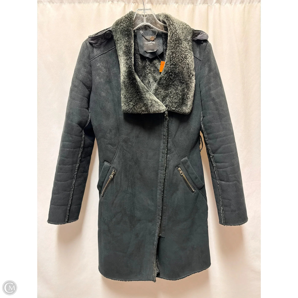 Coat Other By Bebe In Black, Size: S
