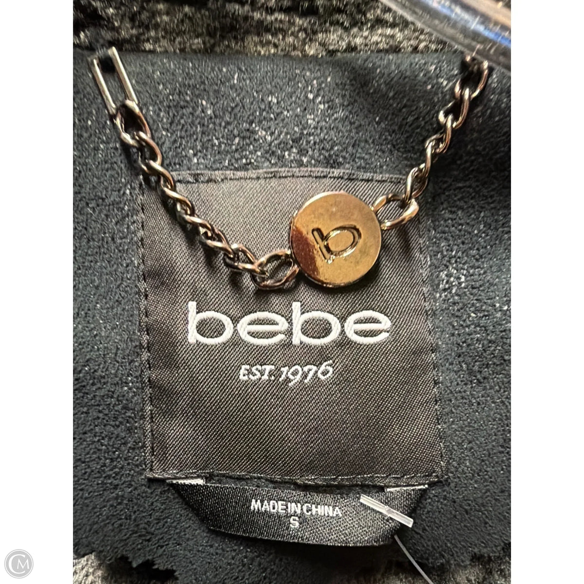 Coat Other By Bebe In Black, Size: S