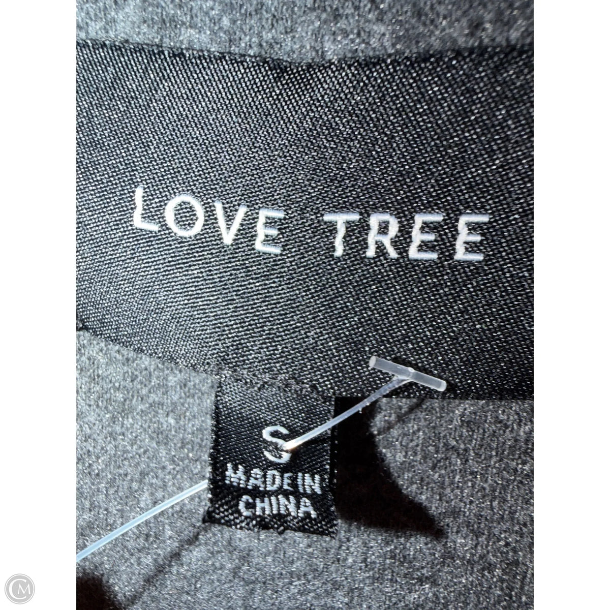 Jacket Shirt By Love Tree In Grey, Size: S