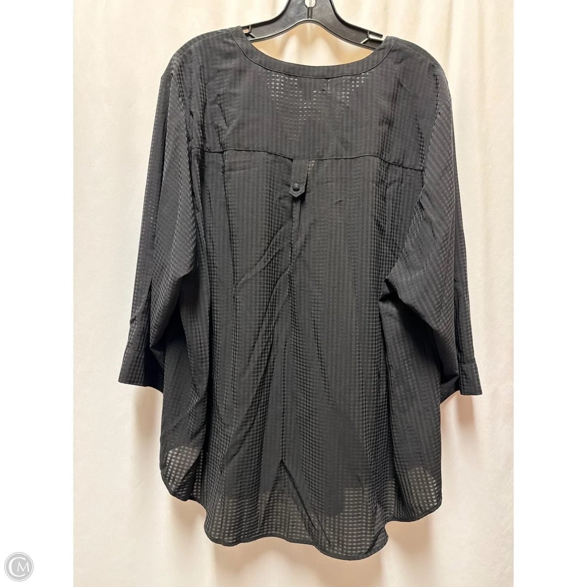 Top Long Sleeve By Torrid In Black, Size: 3x