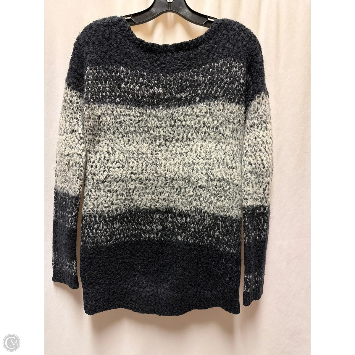 Sweater By Express In Black & White, Size: M