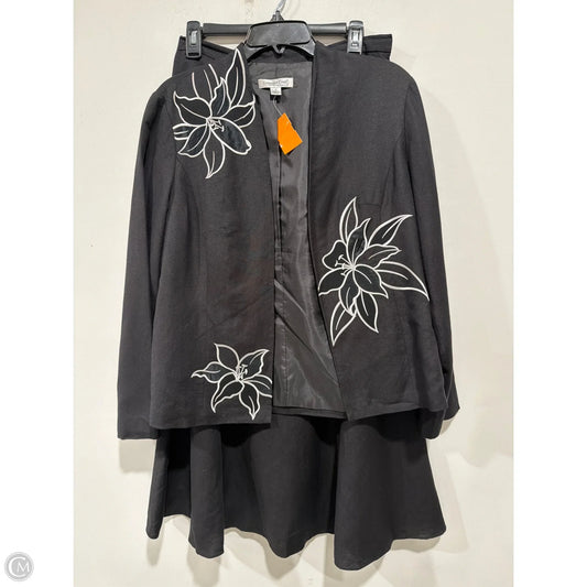 Skirt Set 2pc By Coldwater Creek In Black, Size: M