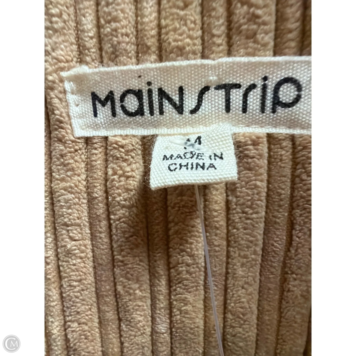 Blazer By Main Strip In Brown, Size: M