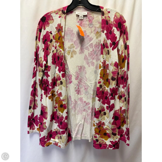 Cardigan By Coldwater Creek In Pink, Size: L