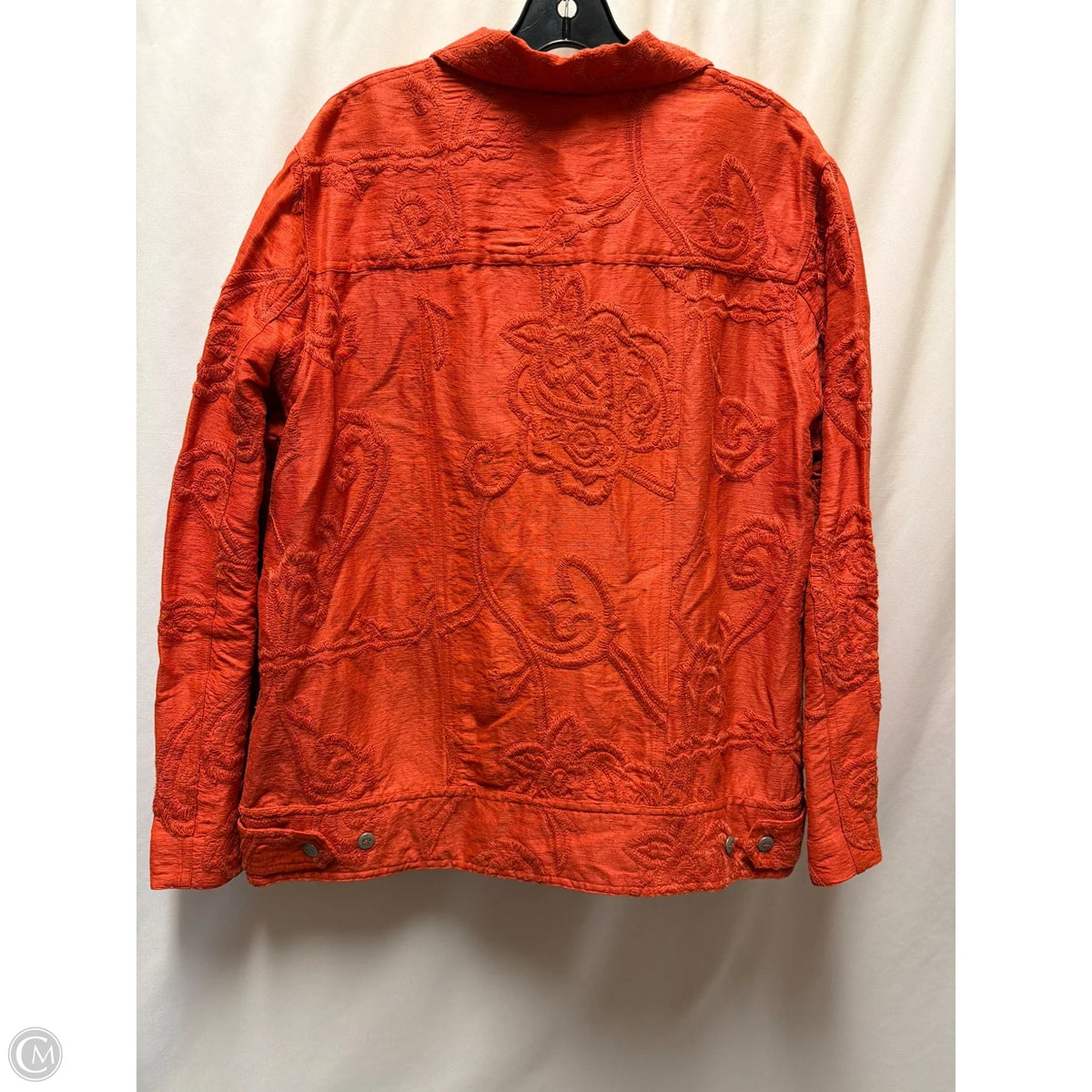 Jacket Other By Clothes Mentor In Orange, Size: 2x