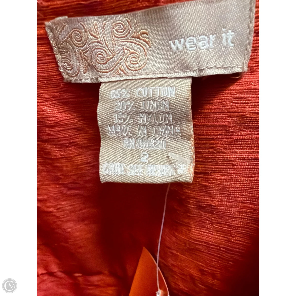 Jacket Other By Clothes Mentor In Orange, Size: 2x