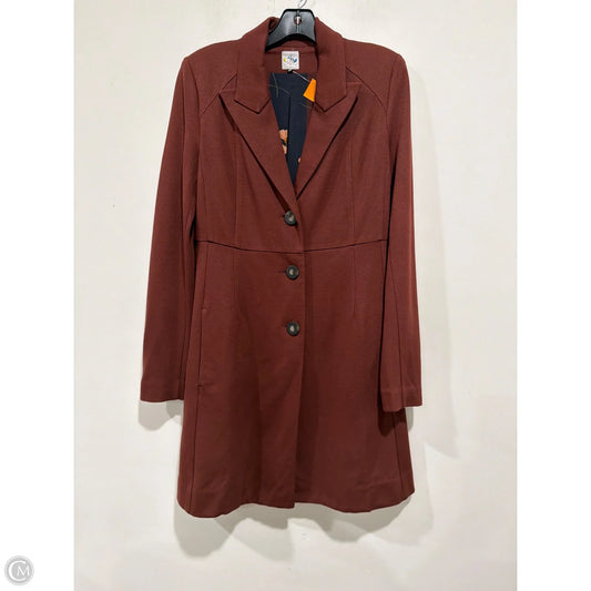 Coat Peacoat By Cabi In Copper, Size: S