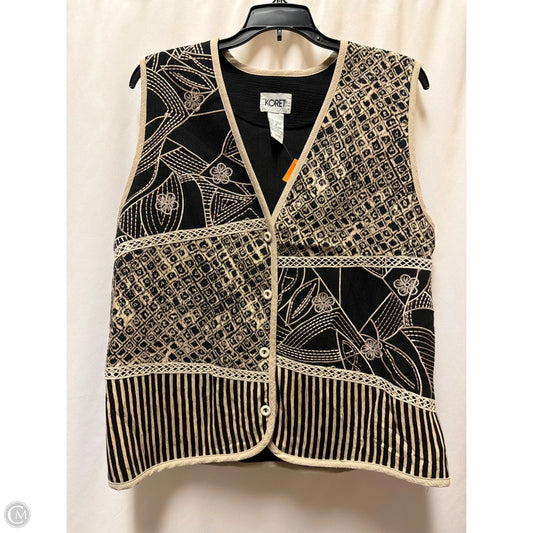 Vest Other By Koret In Black, Size: M