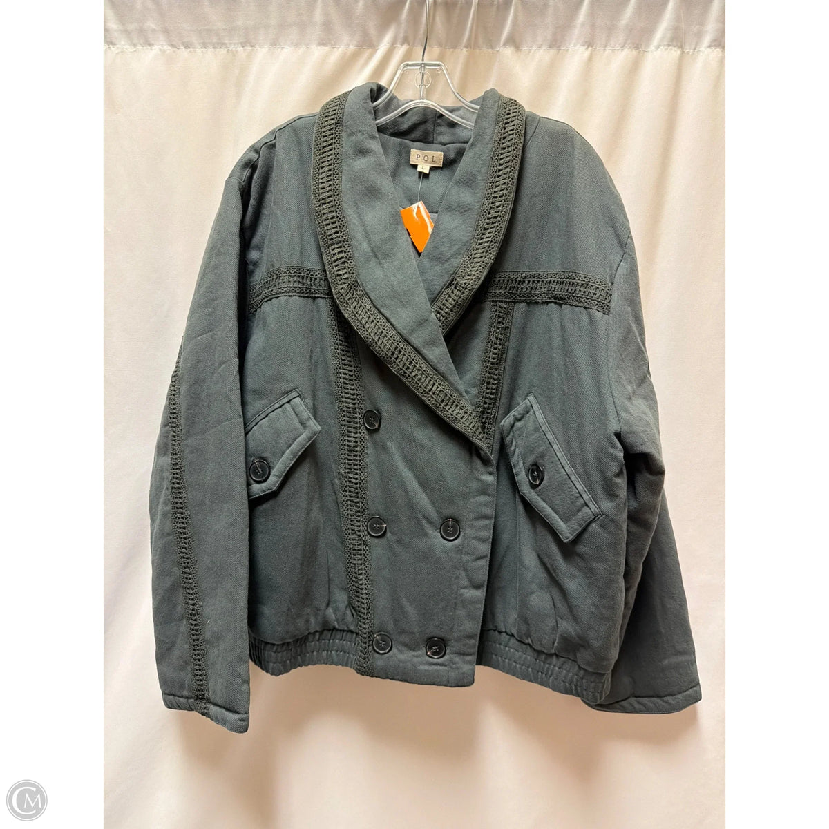 Coat Other By Pol In Grey, Size: L