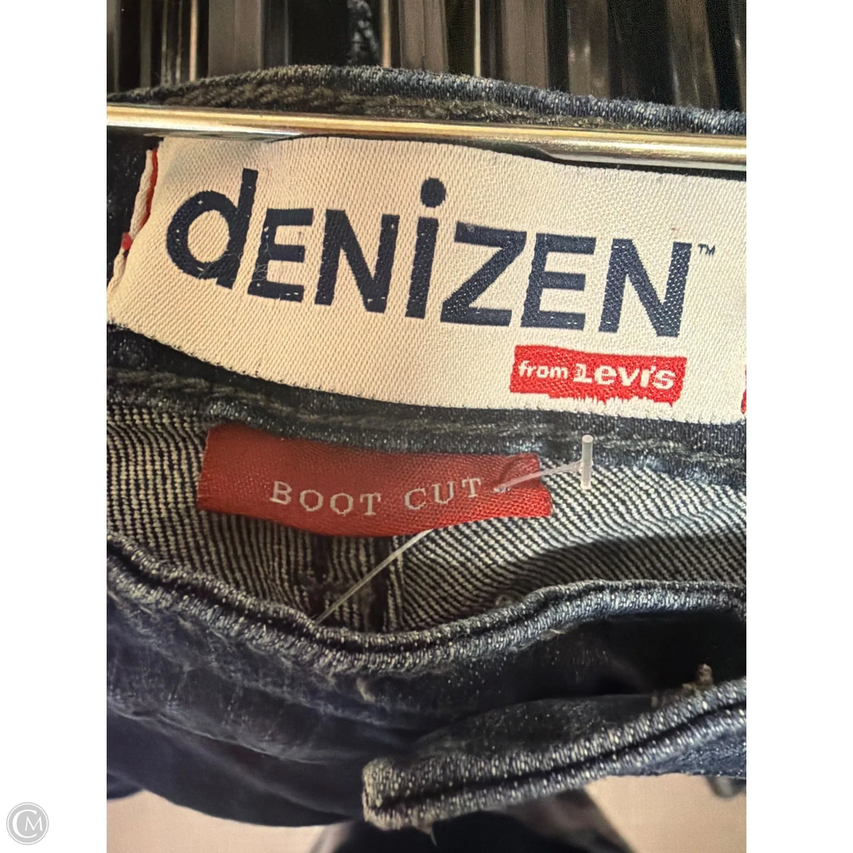 Jeans Boot Cut By Denizen By Levis In Blue Denim, Size: 16