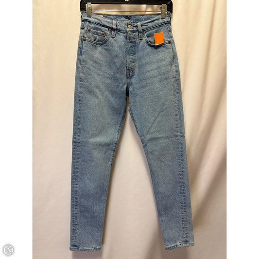 Jeans Skinny By Levis In Blue Denim, Size: 2