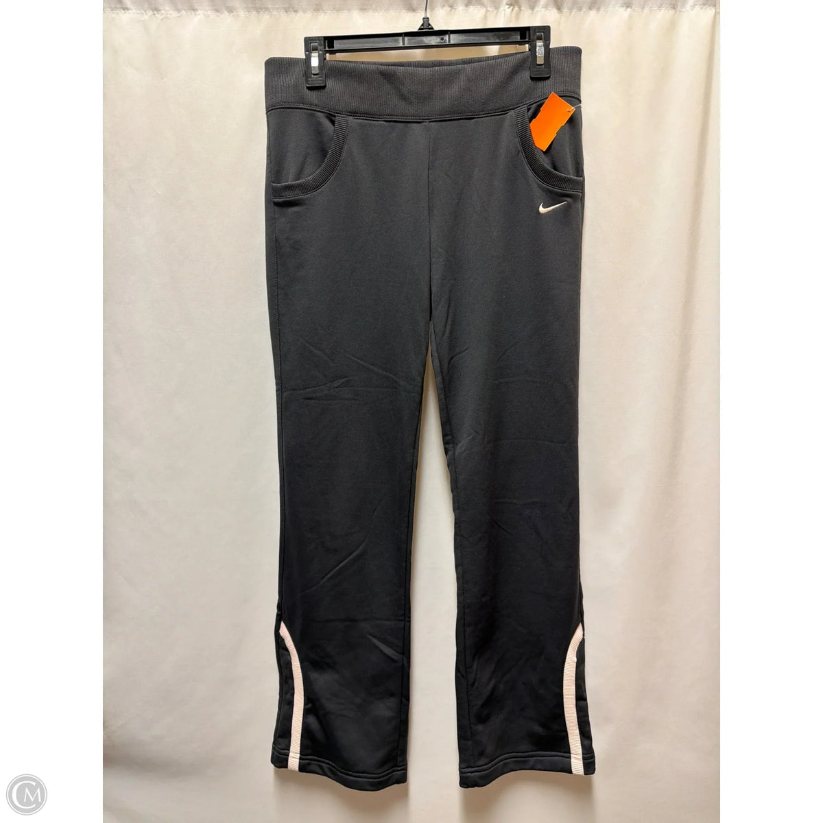 Athletic Pants By Nike In Grey, Size: M