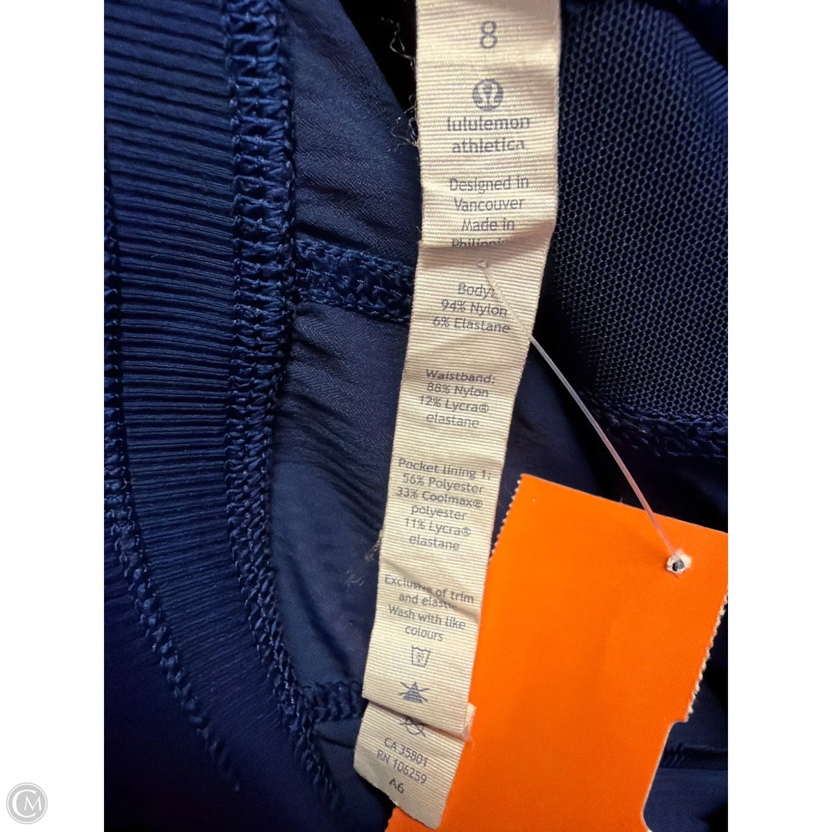 Capris By Lululemon In Blue, Size: 8