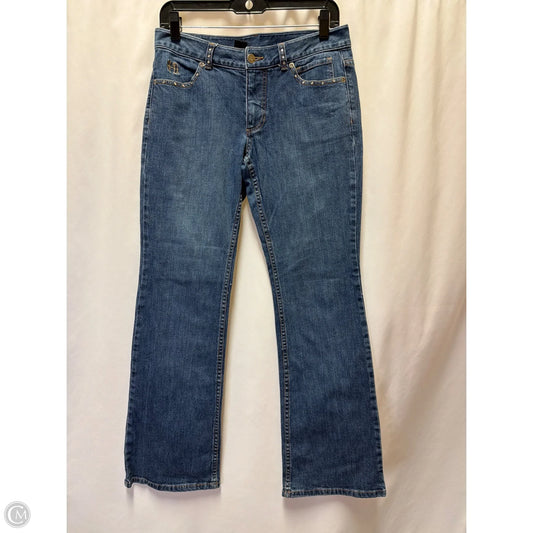 Jeans Straight By Harley Davidson In Blue Denim, Size: 6