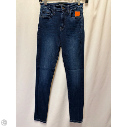 Jeans Skinny By Flying Monkey In Blue Denim, Size: 0