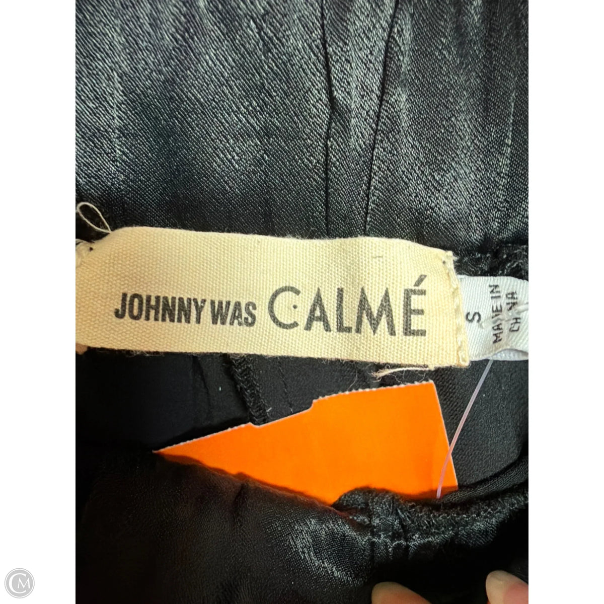 Pants Designer By Johnny Was In Black, Size: S